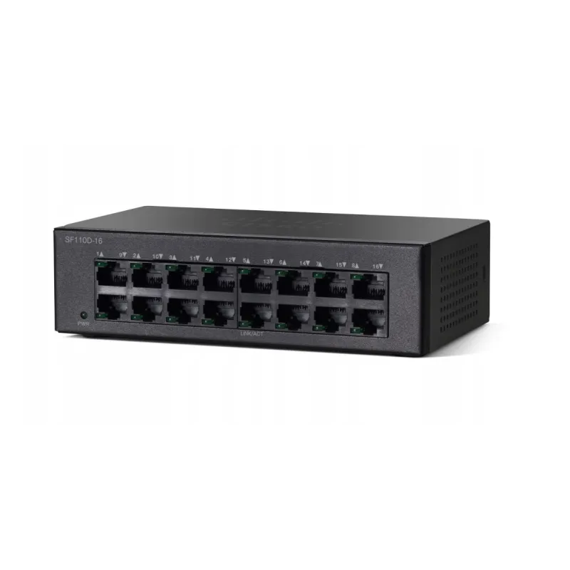 Cisco SF110D-16 Switch 16x 100Mb/s, Obudowa Desktop