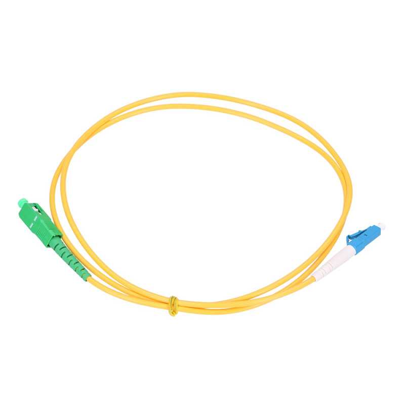 Extralink SC/APC-LC/UPC | Patchcord | Modo Unico , Simplex, G657A, 3mm, 1m