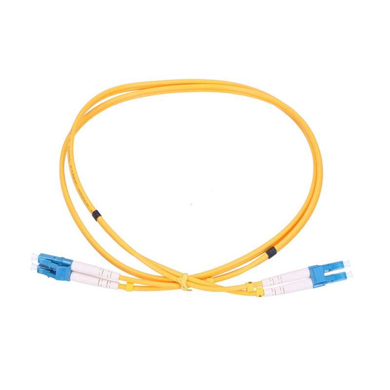 Extralink LC/UPC-LC/UPC | Patchcord | Single Mode, Duplex, G657A1, 3mm, 1m - Image 2