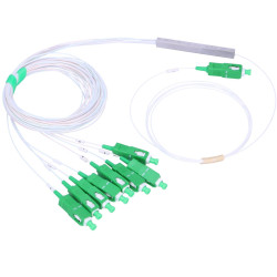 Сплиттер Extralink 1:8 PLC SC/APC, 900um, 1m