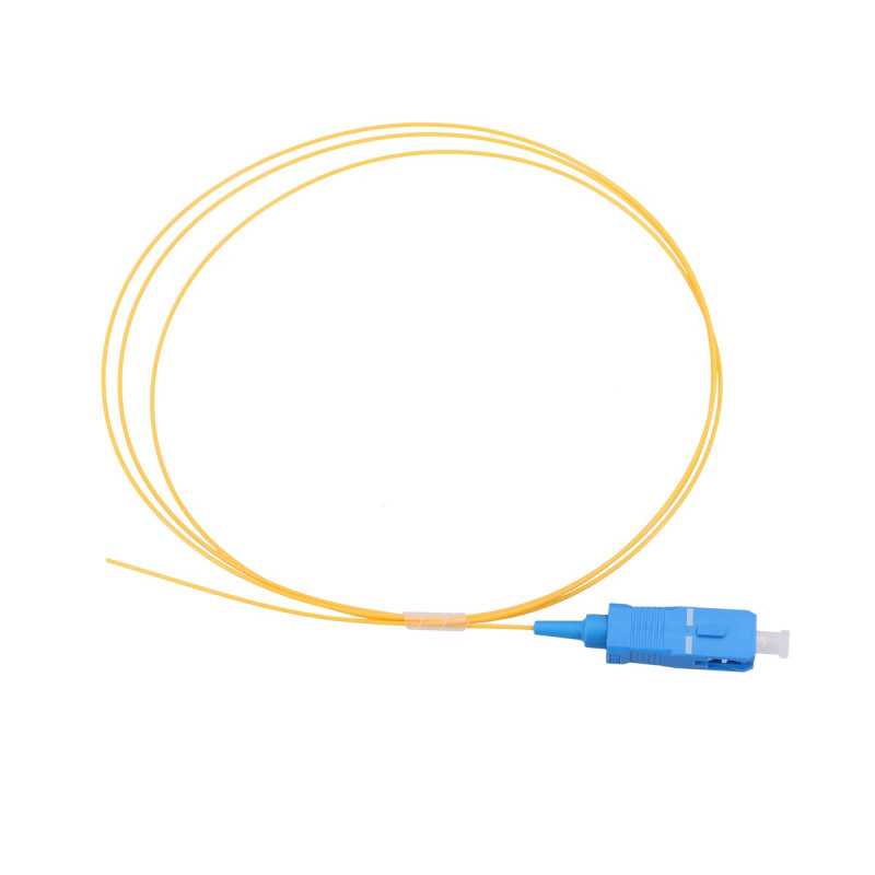 Extralink SC/UPC | Pigtail | PVC, modo simples , 900um G.657A 1m - Imagem 2