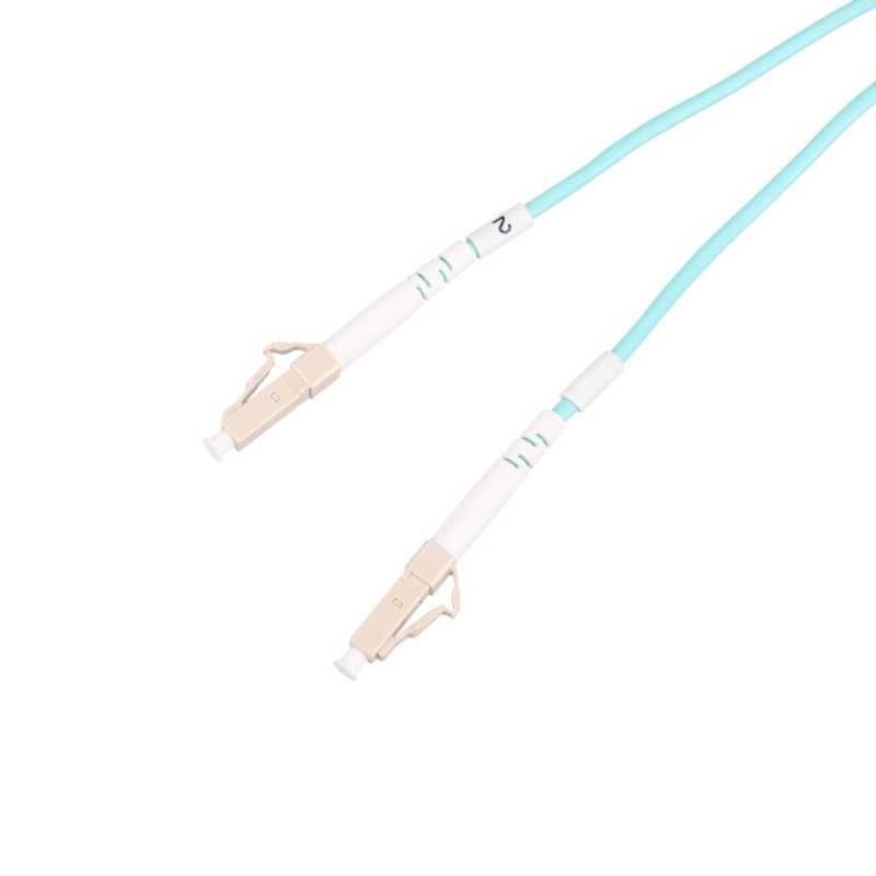 Extralink Patch Kablo LC/UPC-LC/UPC, Çok Modlu, OM3, Duplex, 3mm, 1m - Görsel 3