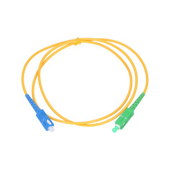 Extralink SC/APC-SC/UPC | Patchcord | Jednomodowy, Simplex, G652D, 3mm, 3m - Zdjęcie 2