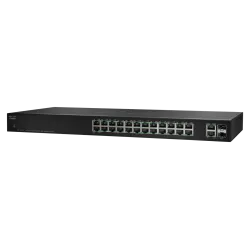 Cisco SF112-24 Schalter 24x 100Mb/s, 2x SFP 1Gb/s Combo, Rackmontage