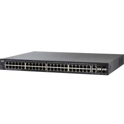 Cisco SF250-48HP Switch 48x 100Mb/s PoE/PoE+, 2x 1Gb/s Combo + 2x SFP, PoE 195W, gerenciado