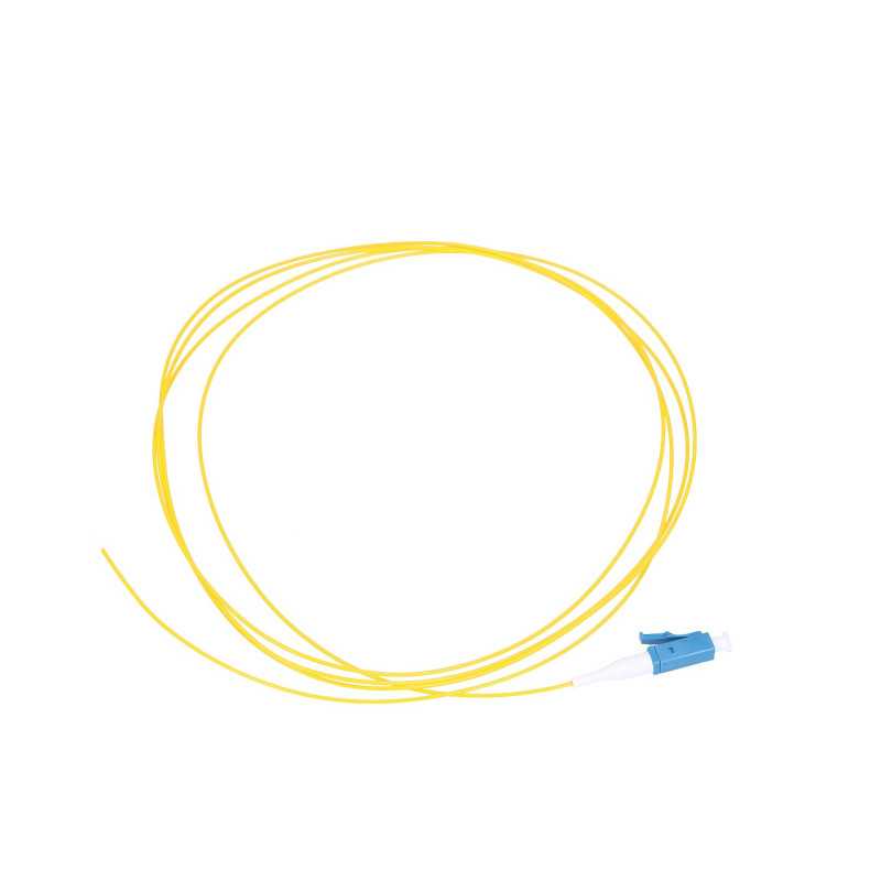 Pigtail Extralink LC/UPC, PVC, Одномодовый, 900um G.657A 2m - Изображение 2