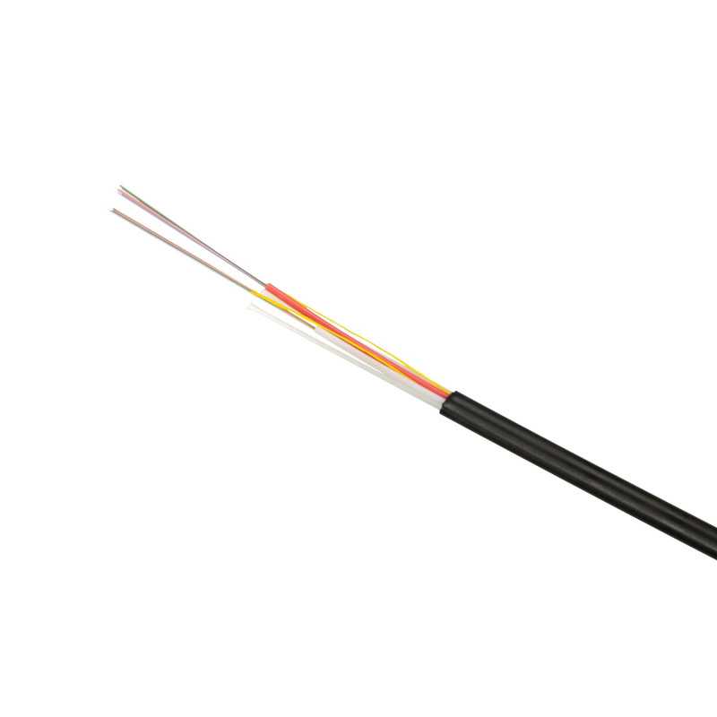 Single-mode, G.652D, 1.3kN Flat Aerial Fiber Optic Cable 24F, Extralink