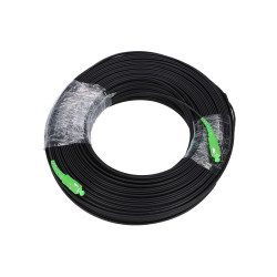 Extralink SC/APC-SC/APC Flat | Patchcord | drop, monomodo, Simplex, G.657A2, 150m - Imagen 2