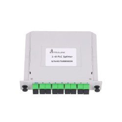 Splitter Extralink 1:8 PLC SC/APC, тип слот