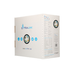 Extralink CAT6 FTP (F/UTP) V2 Esterno | Twisted pair | 305M - Immagine 3