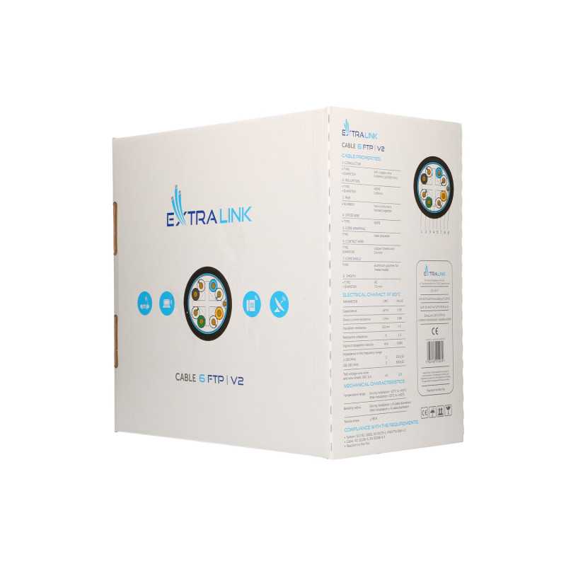 Extralink CAT6 FTP (F/UTP) V2 Outdoor | Twisted pair | 305M - Image 3