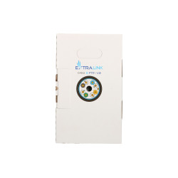 Extralink CAT6 FTP (F/UTP) V2 Exterior | Par trenzado | 305M - Imagen 5