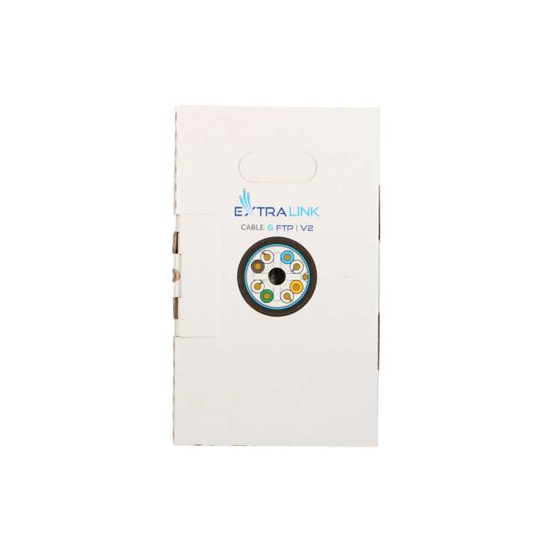 Extralink CAT6 FTP (F/UTP) V2 Dış Ağı Kablosu, 305M - Görsel 5