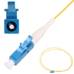 Pigtail Extralink LC/UPC, PVC, Одномодный, 900um G.652D 1m