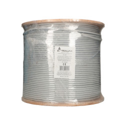 Extralink CAT6A FTP (F/FTP) V2 Wewnętrzny | Kabel sieciowy skrętka | 500M LSZH - Zdjęcie 3