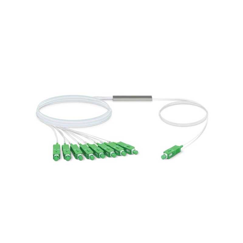 Ubiquiti UF-SPLITTER-8 | Splitter | 1:8, SC/APC, G.657A1, 0,9mm, 1,5m
