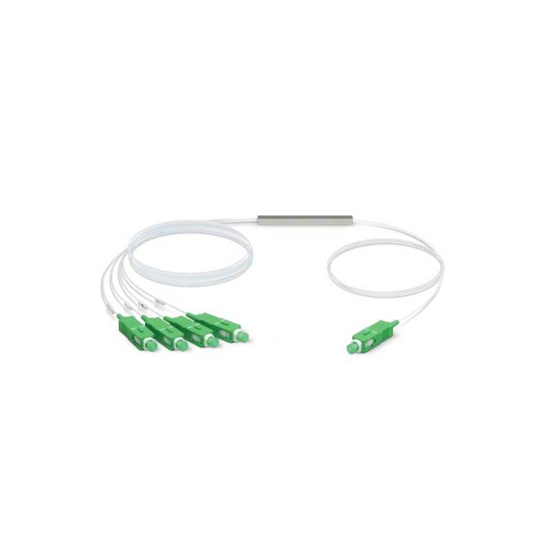 Сплиттер Ubiquiti UF-SPLITTER-4, 1:4, SC/APC, G.657A1, 0.9mm, 1.5m