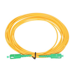 Extralink SC/APC-SC/APC biały | Patchcord | LSOH, Jednomodowy, Simplex, G.657A2, 3mm, 30m - Zdjęcie 2