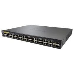 Cisco SF350-48MP Switch 48x 100Mb/s Max PoE, 740W, 2x Combo(RJ45/SFP) + 2x SFP, gestionado