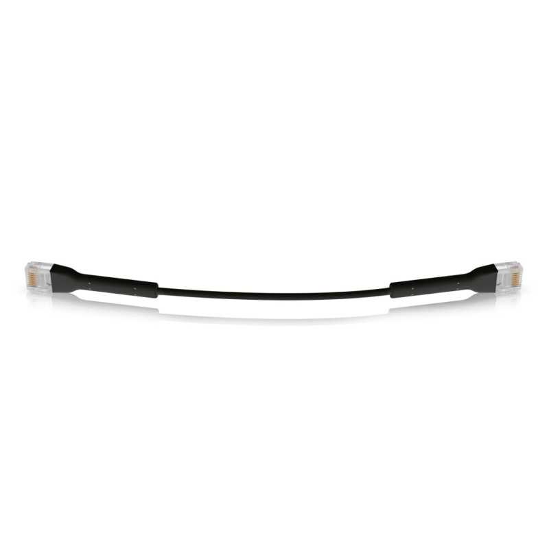 Ubiquiti U-Cable-Patch-RJ45-BK | Měděný kabel | UniFi Cable, RJ45, 0,1m, Černý - Obrázek 2