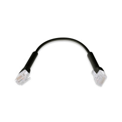 Медный кабель Ubiquiti U-Cable-Patch-RJ45-BK, UniFi кабель, RJ45, 0.1м, Черный - Изображение 3