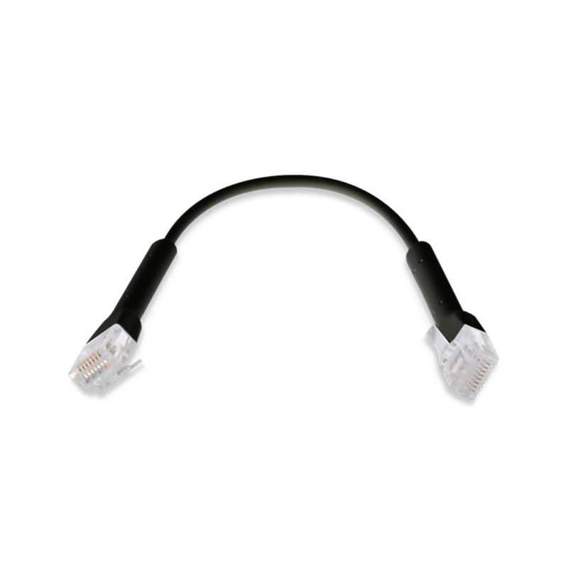 Ubiquiti U-Cable-Patch-RJ45-BK | Cavo Patch Ethernet | UniFi Cable, RJ45, 0,1m, Black - Immagine 3