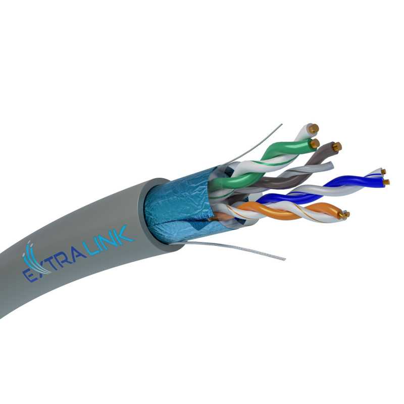 Extralink CAT5E FTP (F/UTP) Interno | Par trenzado | 305M - Imagen 2