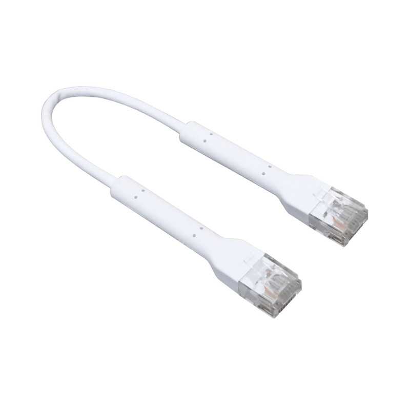 Ubiquiti U-Cable-Patch-RJ45 | Ethernet Patch Cable | UniFi Cable, RJ45, 0,1m, White - Image 2