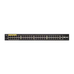 Cisco SF350-48P Switch 48x 100Mb/s PoE, 382W, 2x Combo(RJ45/SFP) + 2x SFP, Řízený