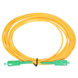 Extralink SC/APC - SC/APC Patch Kablo, Tek Mod, Simplex, G.657A2, 3mm, 3m - Görsel 2