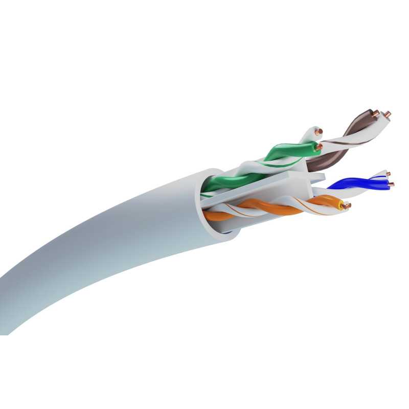 Сетевой кабель скрутка Extralink CAT6 UTP (U/UTP) V2 Внутренний, 100M - Изображение 2