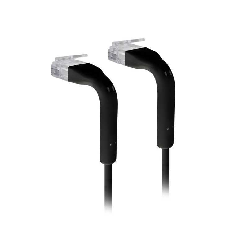 Ubiquiti U-Cable-Patch-RJ45-BK-50 | Cable de conexión Ethernet | Cable UniFi, RJ45, 0,1m, Negro, 50-pack