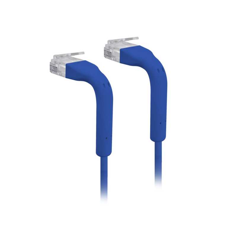 Патч-корд Ubiquiti U-Cable-Patch-0.3m-RJ45-BL, Патч-корд UniFi, 0.3м, Cat6, Синий