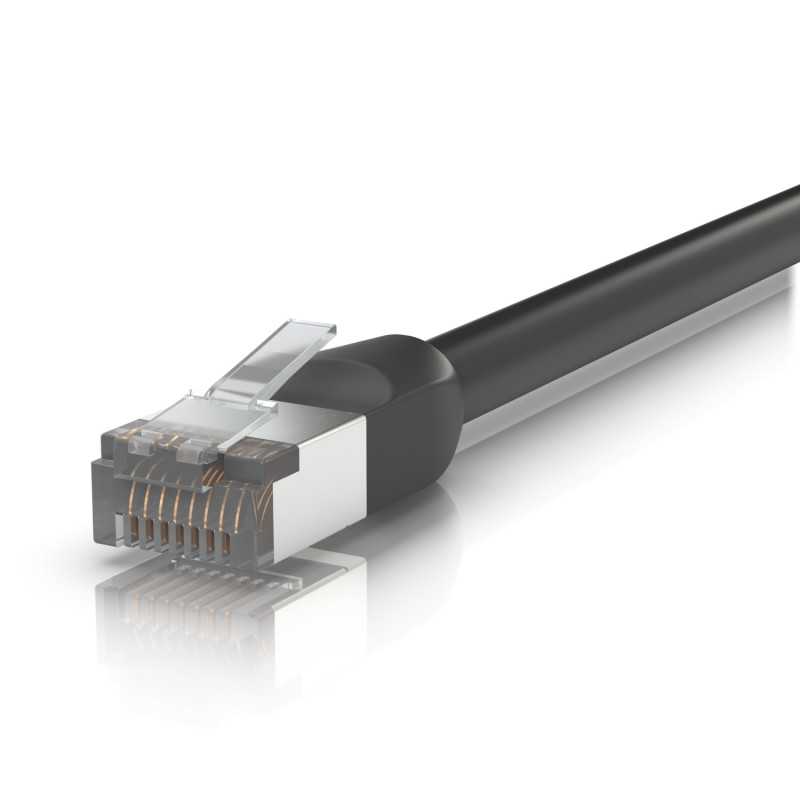Ubiquiti UACC-Cable-Patch-Outdoor-1m-BK | LAN Patchkabel | Outdoor, Kat.5e STP, 1m, schwarz - Bild 3