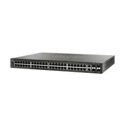 Cisco SF500-48P-K9-G5 Switch 48x 100Mb/s PoE, 2x Combo (RJ45/SFP) + 2x SFP+, Managed