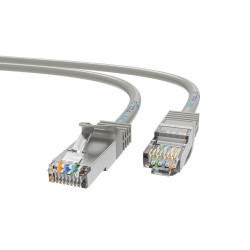 Extralink Kat.5e UTP CCA 1m | Patchcord LAN | Miedziowany Kabel sieciowy skrętka, PVC - Zdjęcie 2