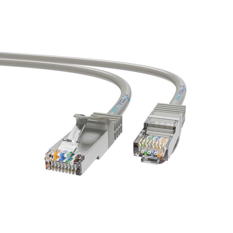 Extralink Cat.5e UTP CCA 1m | Cable de conexión LAN | cable de red de par trenzado, PVC - Imagen 2