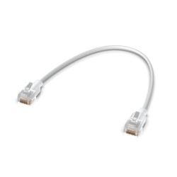 Патч-корд Ethernet Ubiquiti UACC-Cable-Patch-EL-0.15m-W-24 Cat.6 длиной 0.15 м - Изображение 2