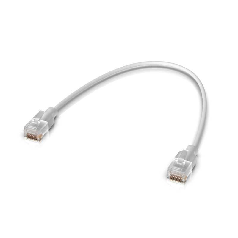 Ubiquiti UACC-Cable-Patch-EL-0.3m-W | Etherlighting LAN Patchcord | Cat.6, 0.3m - Image 2