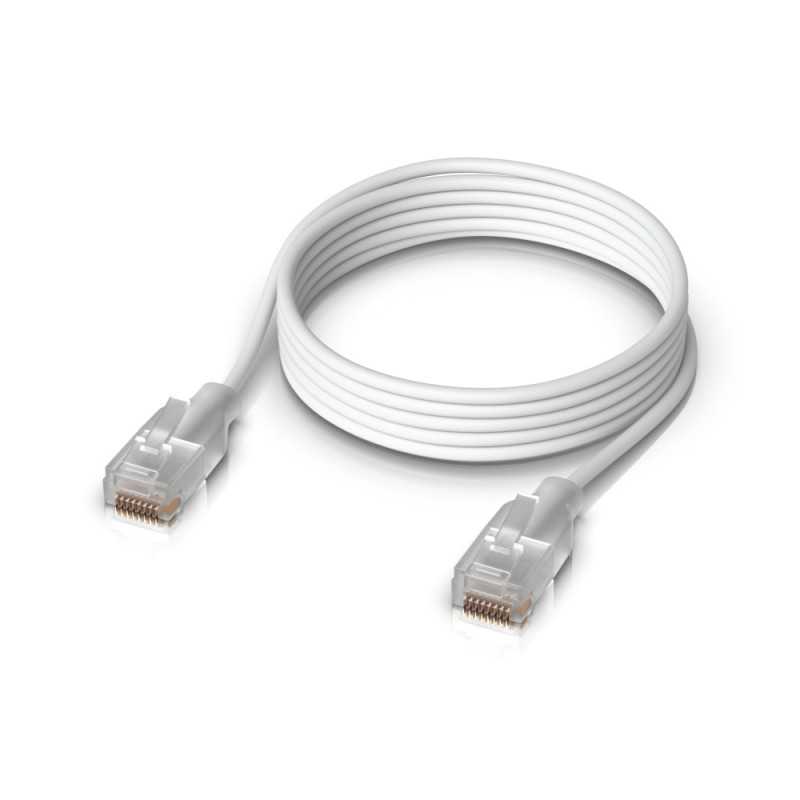 Патч-корд LAN Etherlighting Ubiquiti UACC-Cable-Patch-EL-1m-W, Cat.6, 1m - Изображение 2