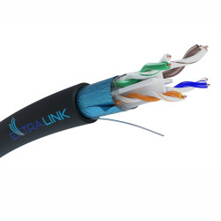 Сетевой кабель Extralink CAT6 FTP (F/UTP) V2 Наружный, 25М
