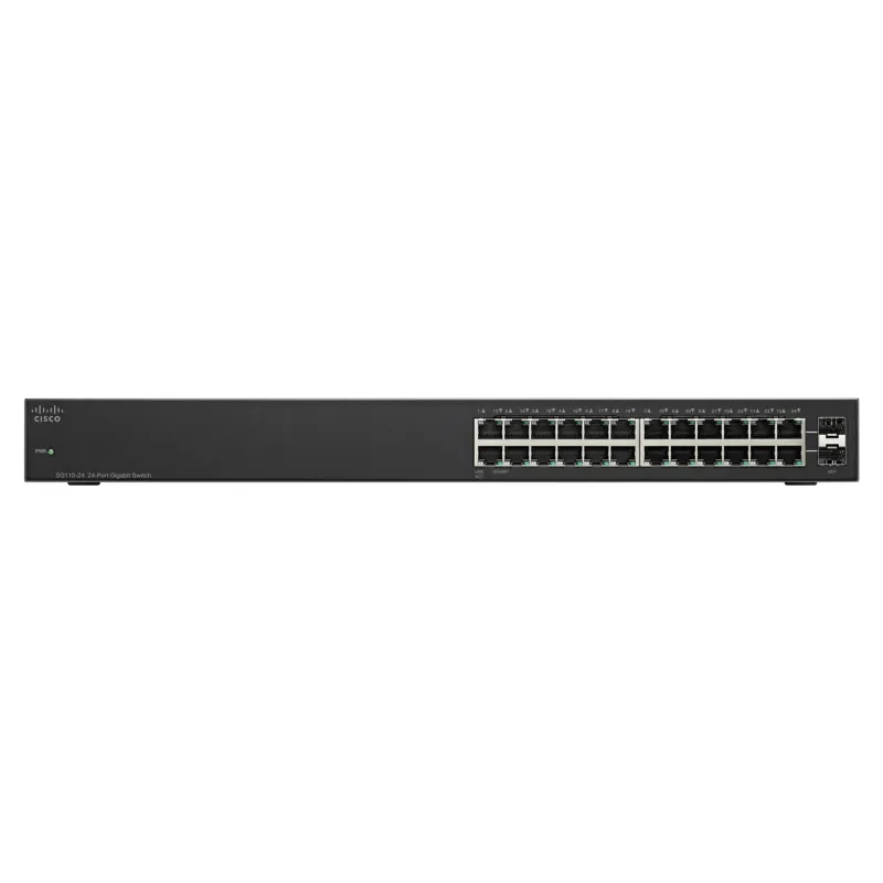 Cisco SG110-24 Switch 24x 1000Mb/s, montaje en rack