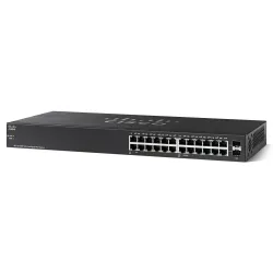 Cisco SG110-24HP Anahtarı, 24x 1000Mb/s, 12x PoE 802.3af, Rack Montaj