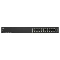 Cisco SG110-24HP Switch 24x 1000Mb/s, 12x PoE 802.3af, Rackmount