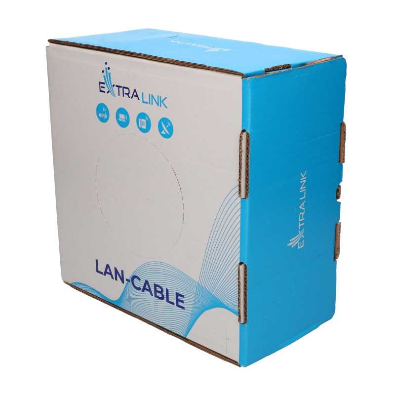 EXTRALINK CAT6A UTP (U/UTP) INDOOR TWISTED PAIR 100M - Изображение 5