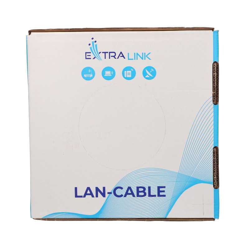 EXTRALINK CAT6A UTP (U/UTP) INDOOR TWISTED PAIR 100M - Изображение 6