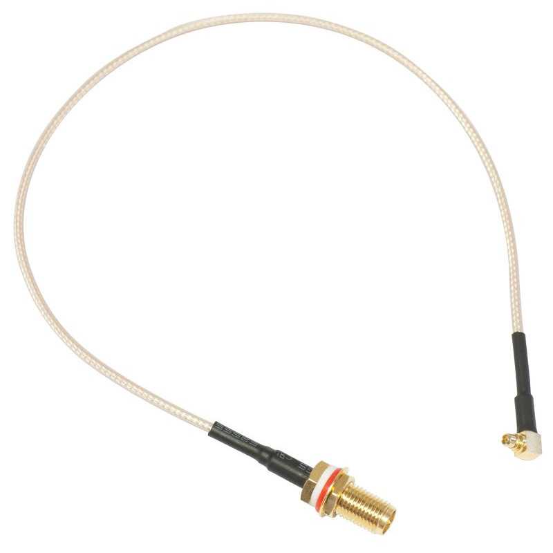 RF Pigtail MikroTik ACMMCXRPSMA, MMCX-RPSMA, 260mm