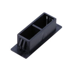 Extralink | Kappe | für Patchfelder, Schwarz, SC Duplex