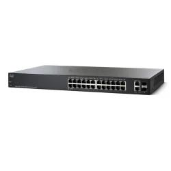 Cisco SG220-26 Schalter 24x 1000Mb/s, 2x SFP/RJ45 Combo, verwaltet, Rackmontage