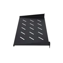Extralink 1U 250mm Black | Shelf | 19", for wall cabinets - Image 2
